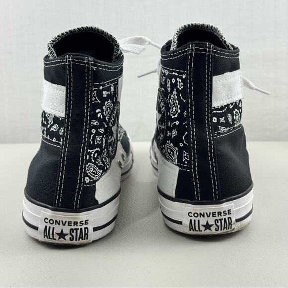 Converse Chuck Taylor Paisley Patchwork High-Top Sneakers Women’s 9.5 EUR 41 - Picture 6 of 11